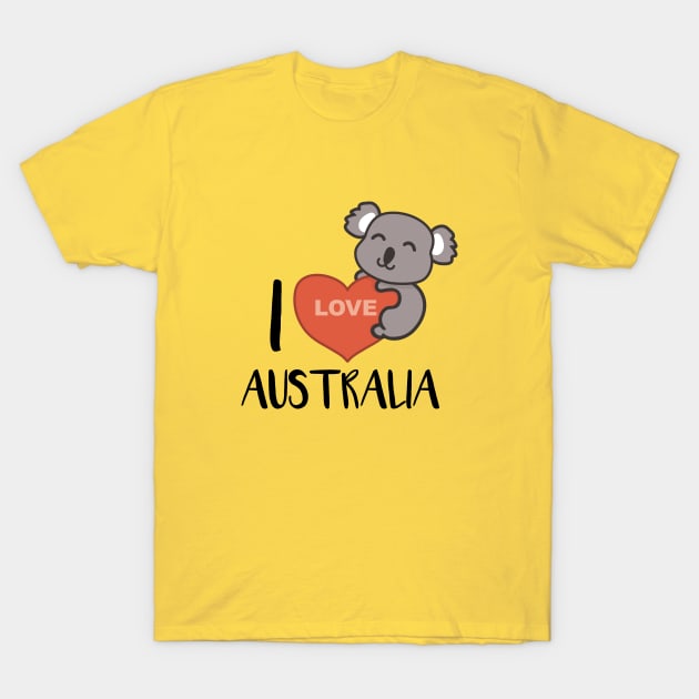I love Australia T-Shirt by icepop